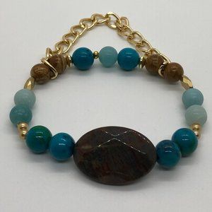 Handmade Elastic Beaded Bracelet